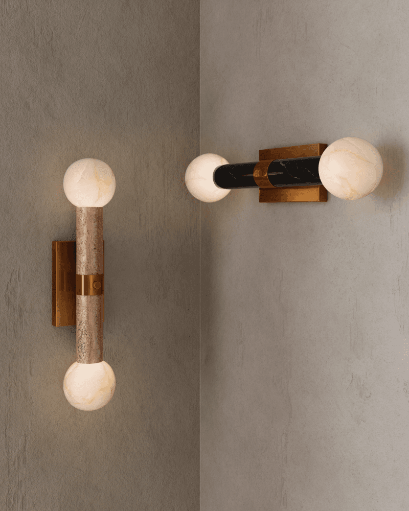 Currey and Company Beatrix Beige Bath Wall Sconce