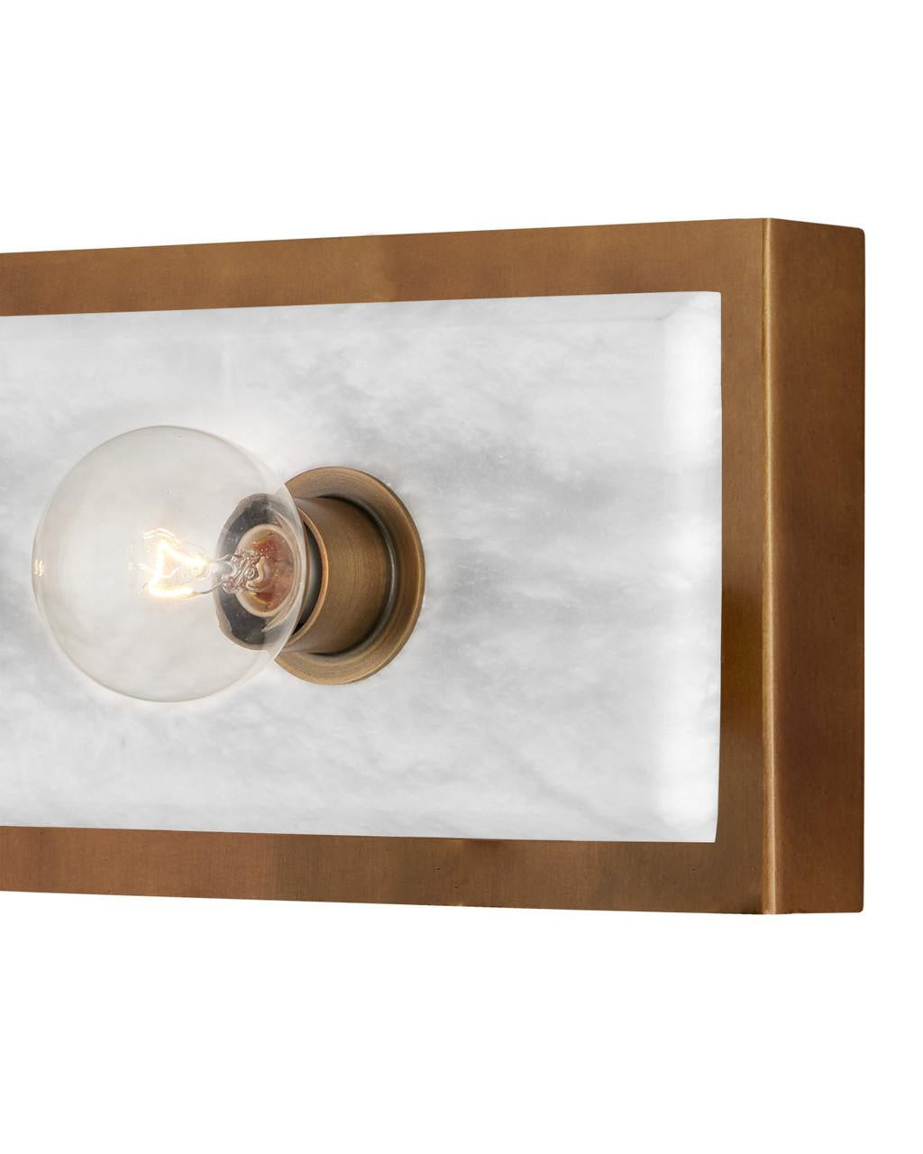 Currey and Company Berdine Large Brass Wall Sconce