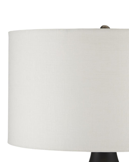 Currey and Company Brigadier Black Floor Lamp