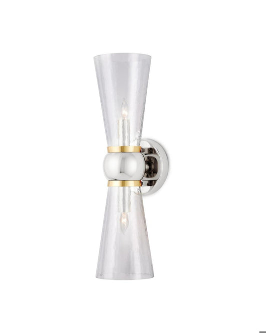 Byford Bath Wall Sconce - Nickel