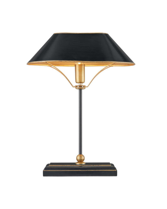 Currey and Company Daphne Black Table Lamp