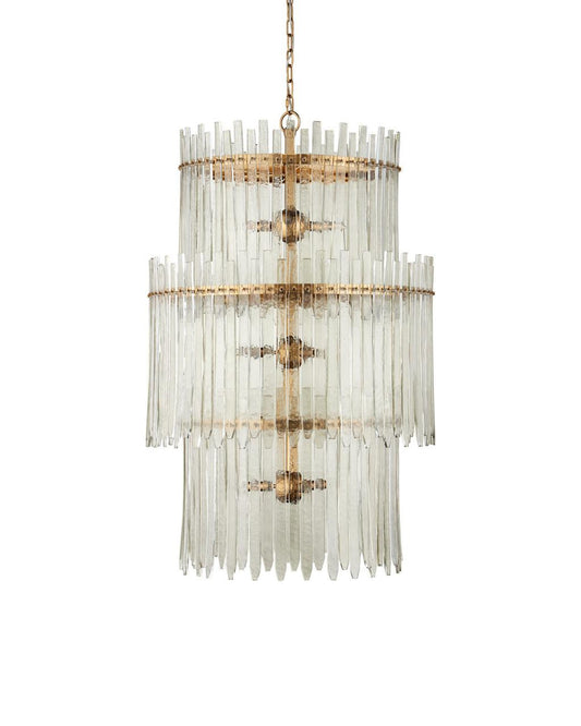 Currey and Company Electra Three-Tier Chandelier