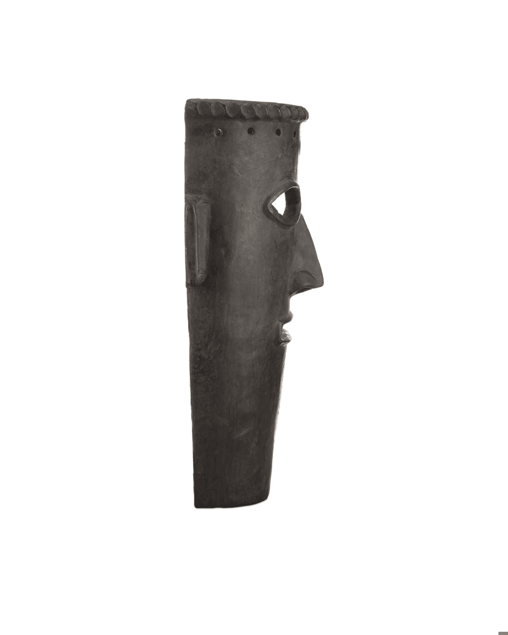 Currey and Company Etu Black Mask, Set of 2