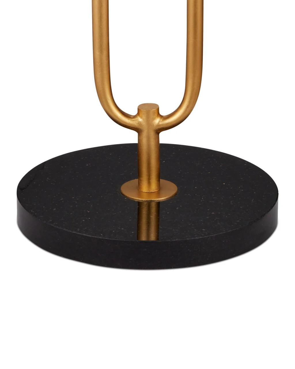 Currey and Company Glossary Floor Lamp