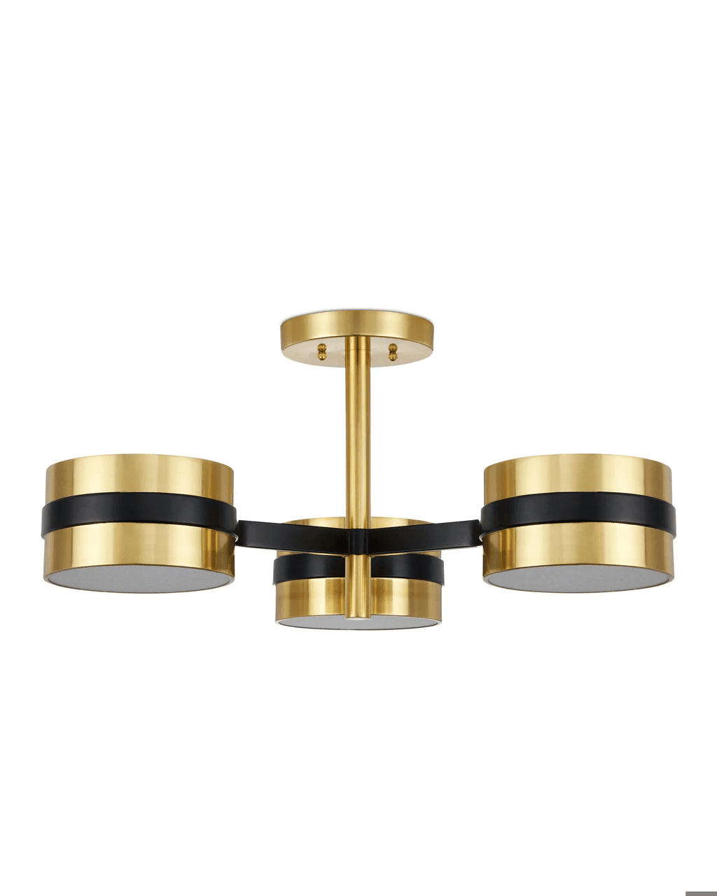 Currey and Company Heybrook Semi-Flush Mount