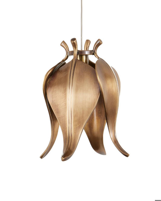 Currey and Company Iota 15-Light Round Multi-Drop Pendant