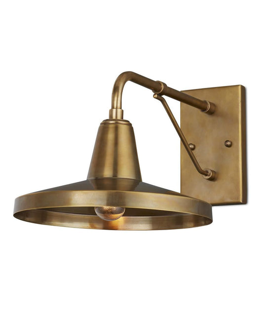 Mariner Outdoor Wall Sconce - Brass