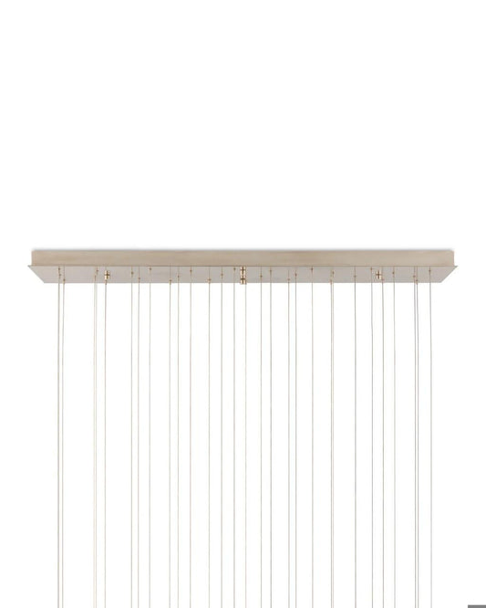 Currey and Company Parish 30-Light Linear Multi-Drop Pendant