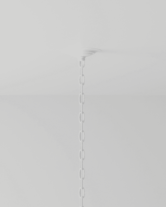 Currey and Company Piero Large White Chandelier
