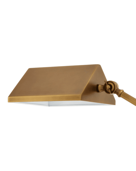 Currey and Company Repertoire Brass Floor Lamp
