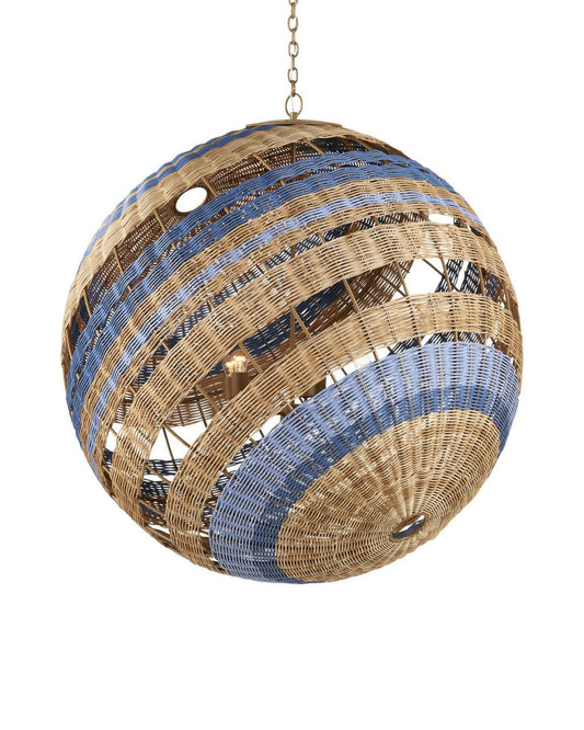 Currey and Company Senjyo Tilted Orb Chandelier