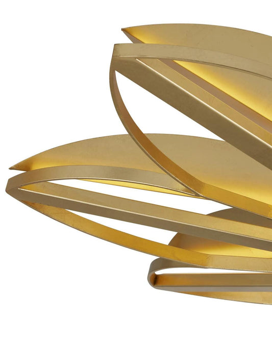 Currey and Company Stewart Semi-Flush Mount