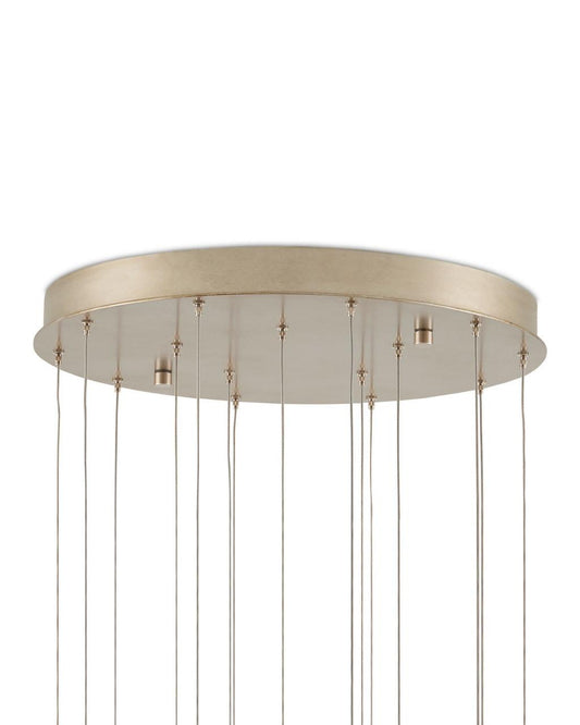 Currey and Company Virtu 15-Light Round Multi-Drop Pendant