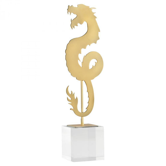 Cyan Design Haku Dragon Sculpture