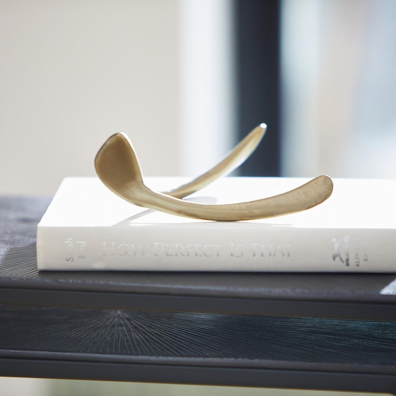 Cyan Design Wishbone Token Sculpture