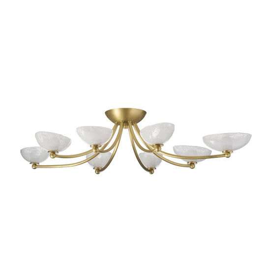 Arteriors Home Zamora Flush Mount Antique Brass