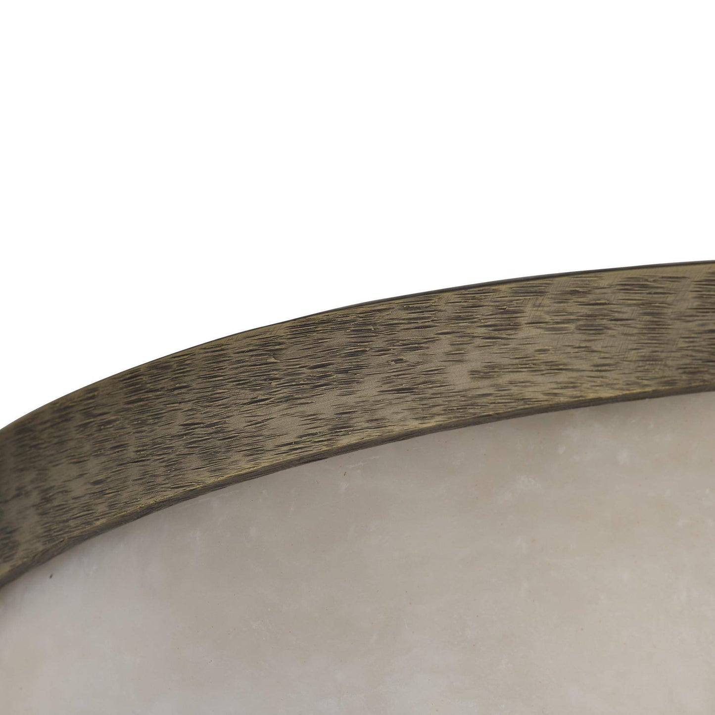 Arteriors Home Elara Flush Mount White Bronze