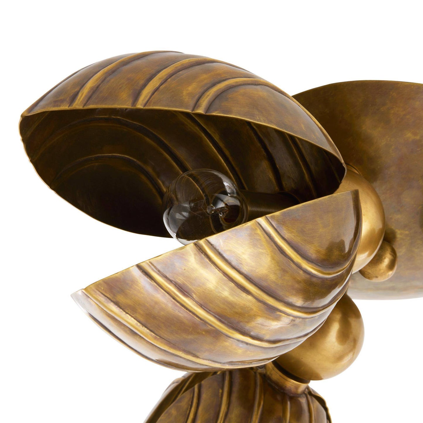 Arteriors Home Inessa Flush Mount Vintage Brass