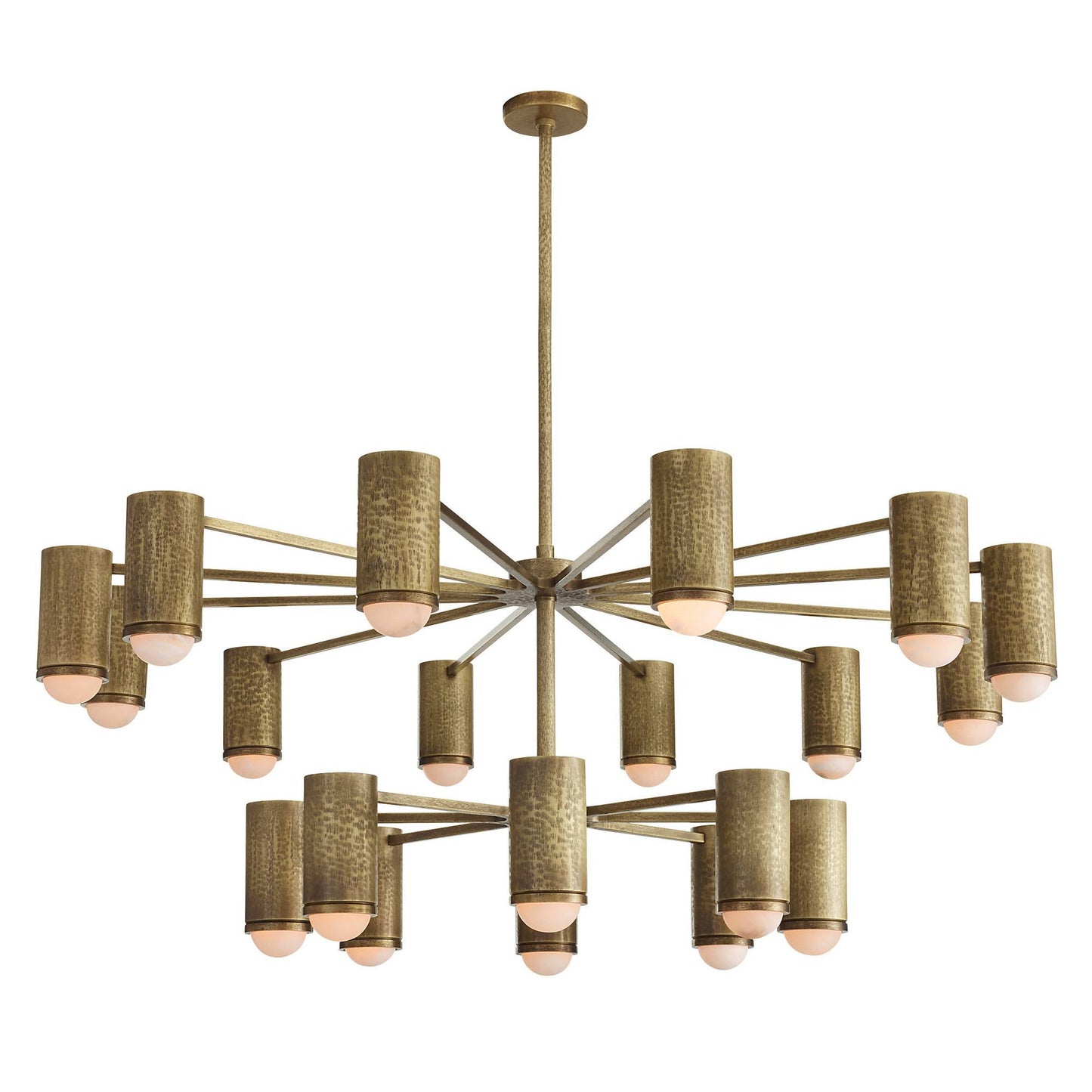 Arteriors Home Loryn Chandelier Antique Brass
