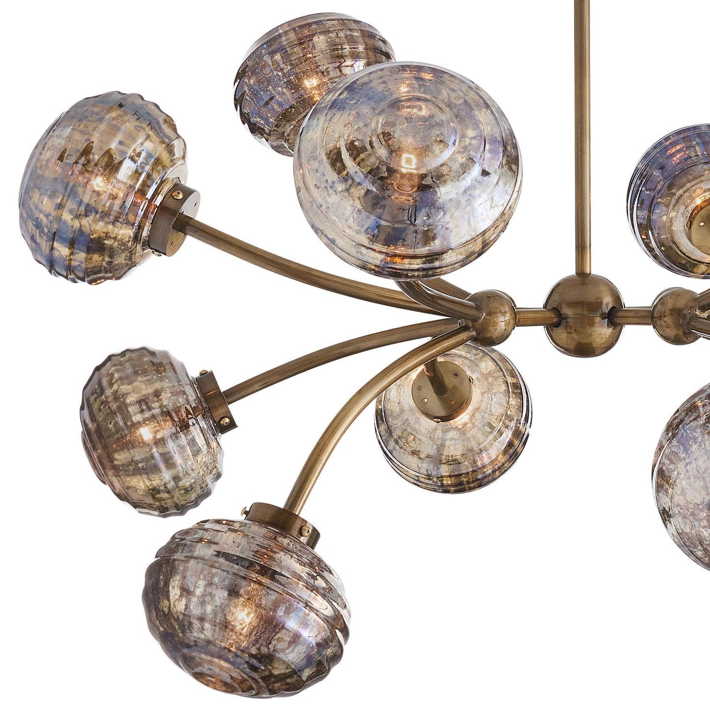 Arteriors Home Merrick Chandelier Vintage Brass