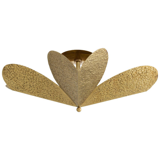Arteriors Home Lucinda Flush Mount Antique Brass
