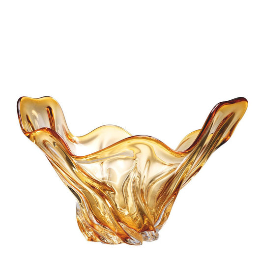 Eichholtz Ace Bowl, Yellow Glass, 16.54"W (112579 YV0J03YQ46)
