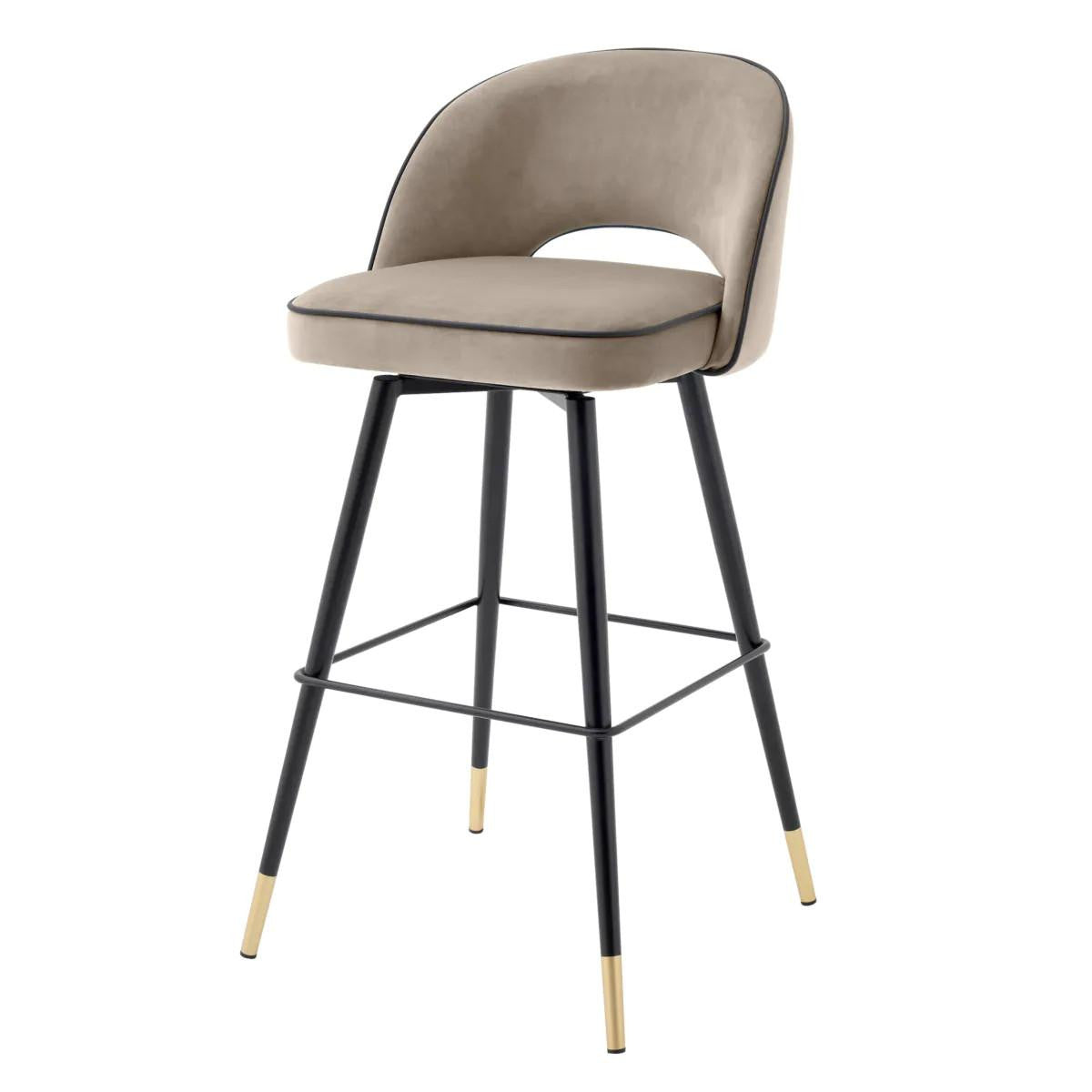 Eichholtz Cliff Counter Stool Set of 2 Blue
