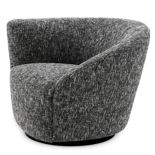 Eichholtz Colin Swivel Chair Left Beige, Black