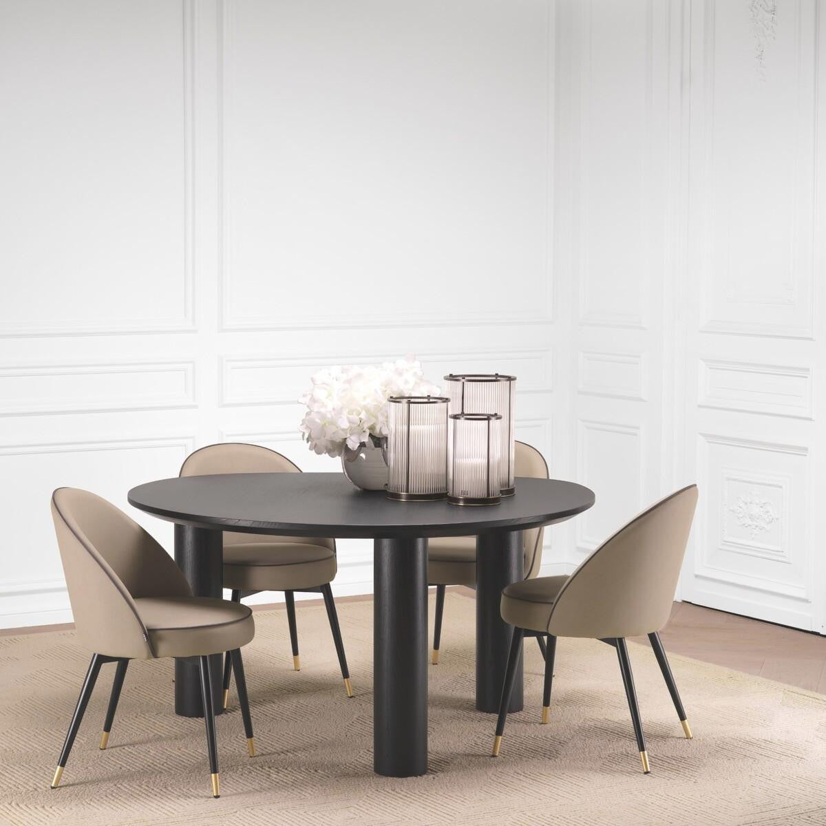 Eichholtz Lombardo Dining Table - Black