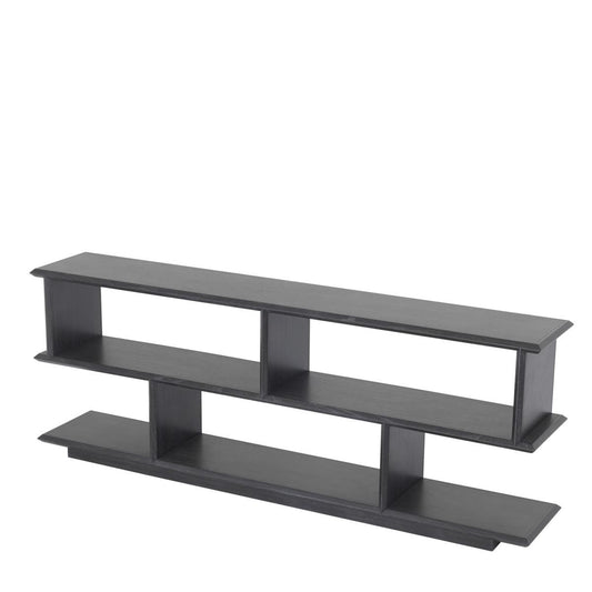 Eichholtz Garcia Shelving Unit, Charcoal Gray, 90.55"W (113998 YV0J03YR3D)