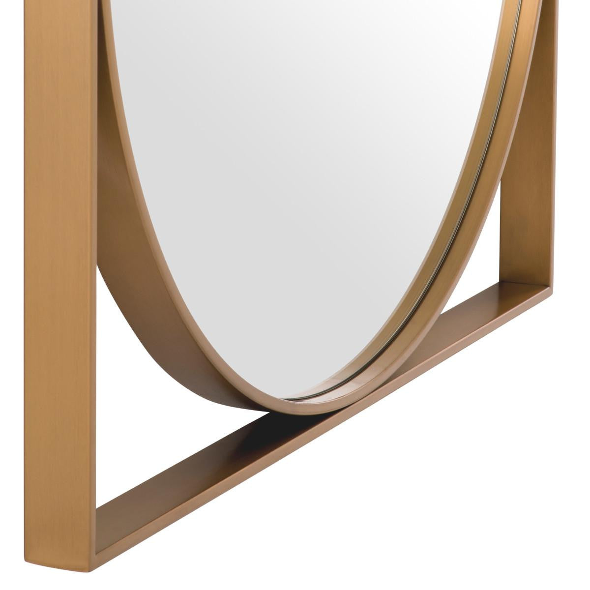 Eichholtz Montauk Mirror, Brushed Brass, 35.43"W (116032 YV0J041QTE)