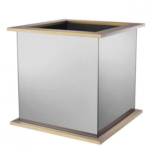 Eichholtz Moorea Planter, Brushed Brass, 19.69"W (114354 YV0J041TQU)