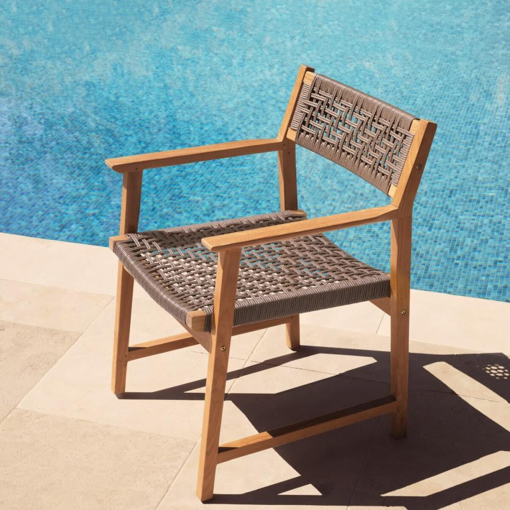 Eichholtz Outdoor Dining Chair Cancun Set of 2, Eichholtz 117389 YV0J044UFA