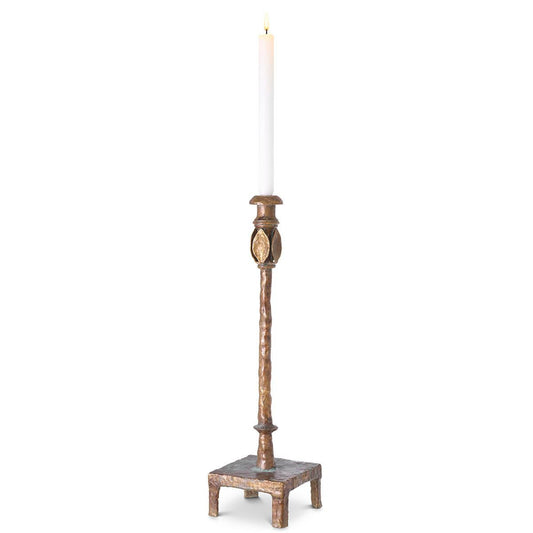 Eichholtz Santoro Candle Holder, Large, Vintage Brass, 5.71"W (114080 YV0J03YR4X)