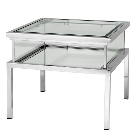 Eichholtz Harvey Side Table - Silver