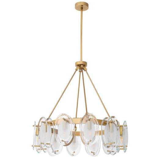 Eichholtz Sublime Chandelier, 12-Light, Antique Brass, 29.53"W (114592UL YV0J03YV0Q)
