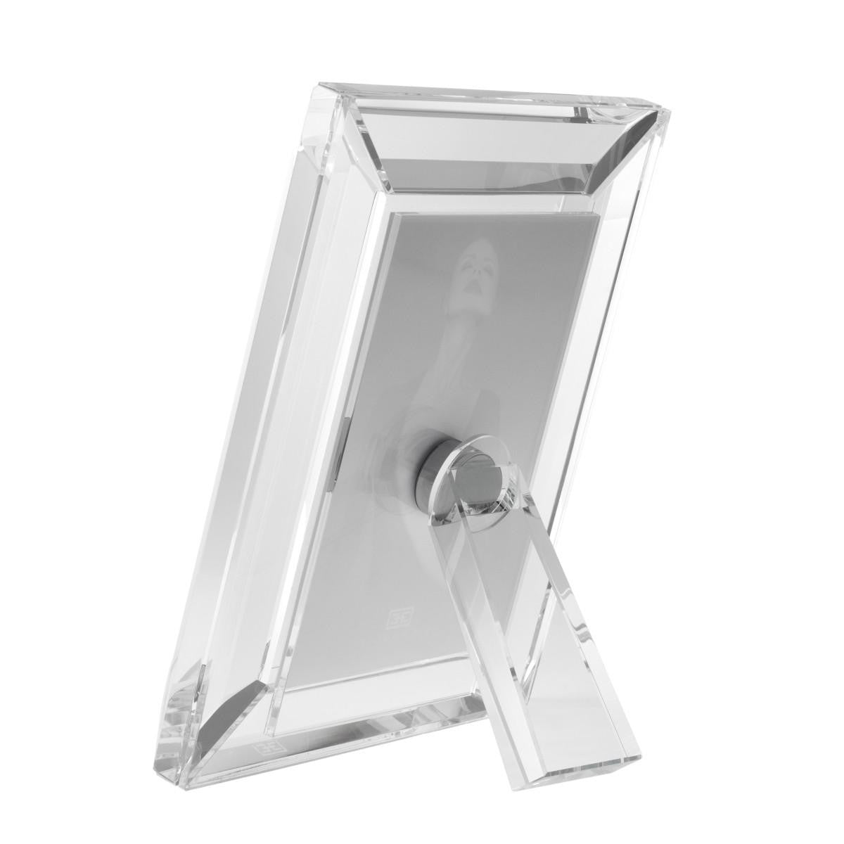 Eichholtz Theory Picture Frame, Small, Set of 2, Crystal glass, 6.3"W (112700 YV0J041RUQ)