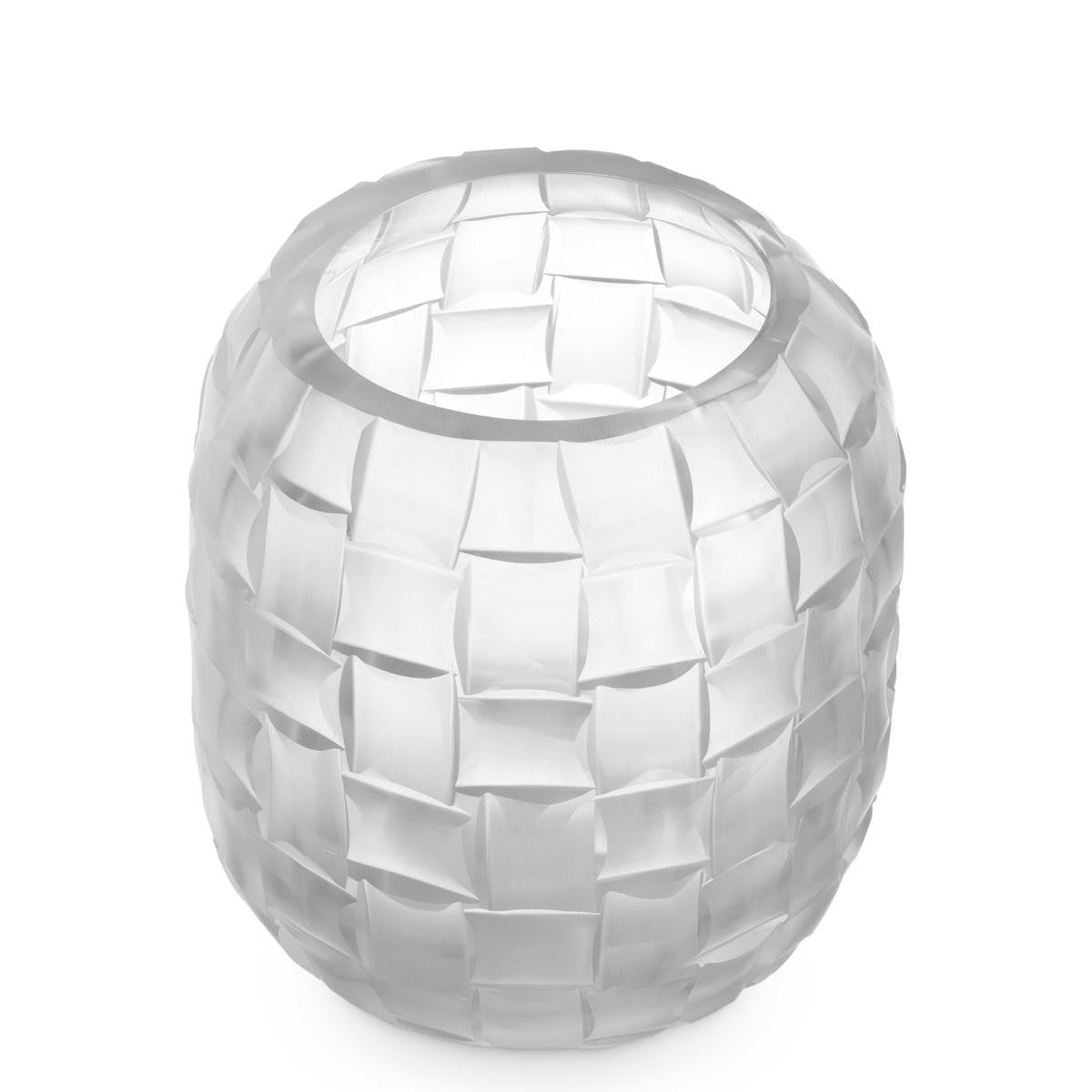 Eichholtz Varese S Vase - Frosted