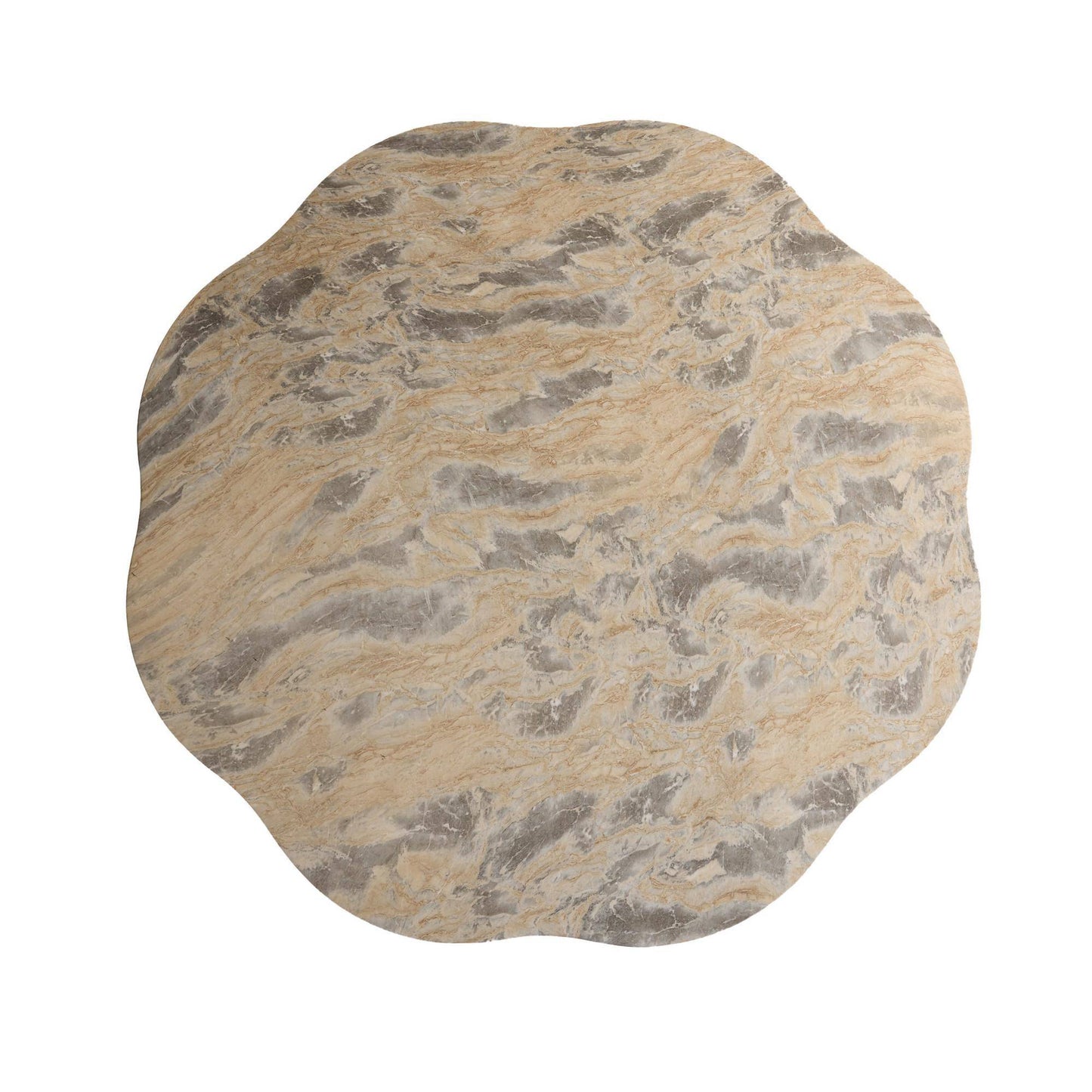 Arteriors Home Primrose Dining Table Sahara Faux Marble
