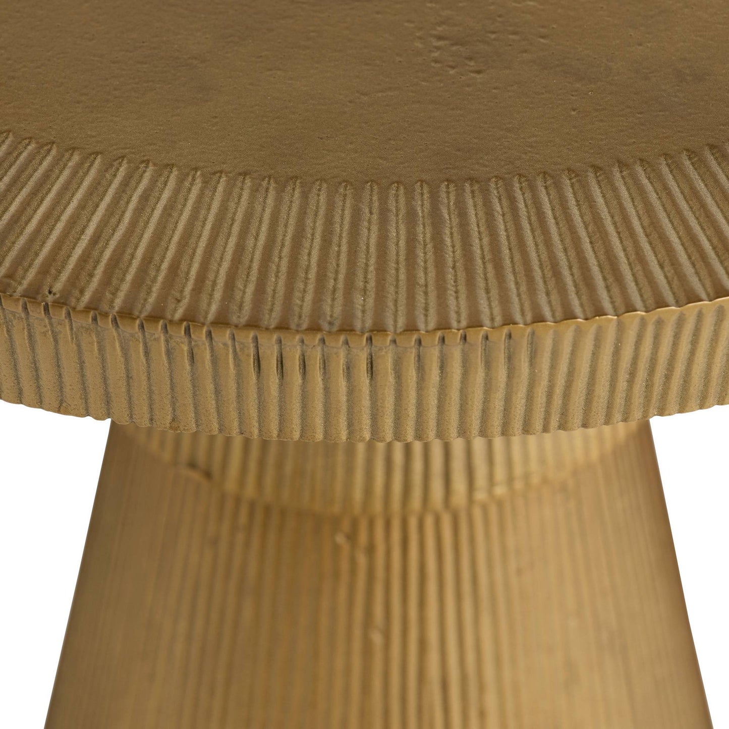 Arteriors Home Mathis End Table Antique Brass