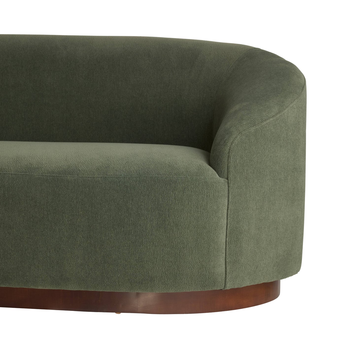 Arteriors Home Turner Sofa Pine Performance Chenille Dark Walnut Pine