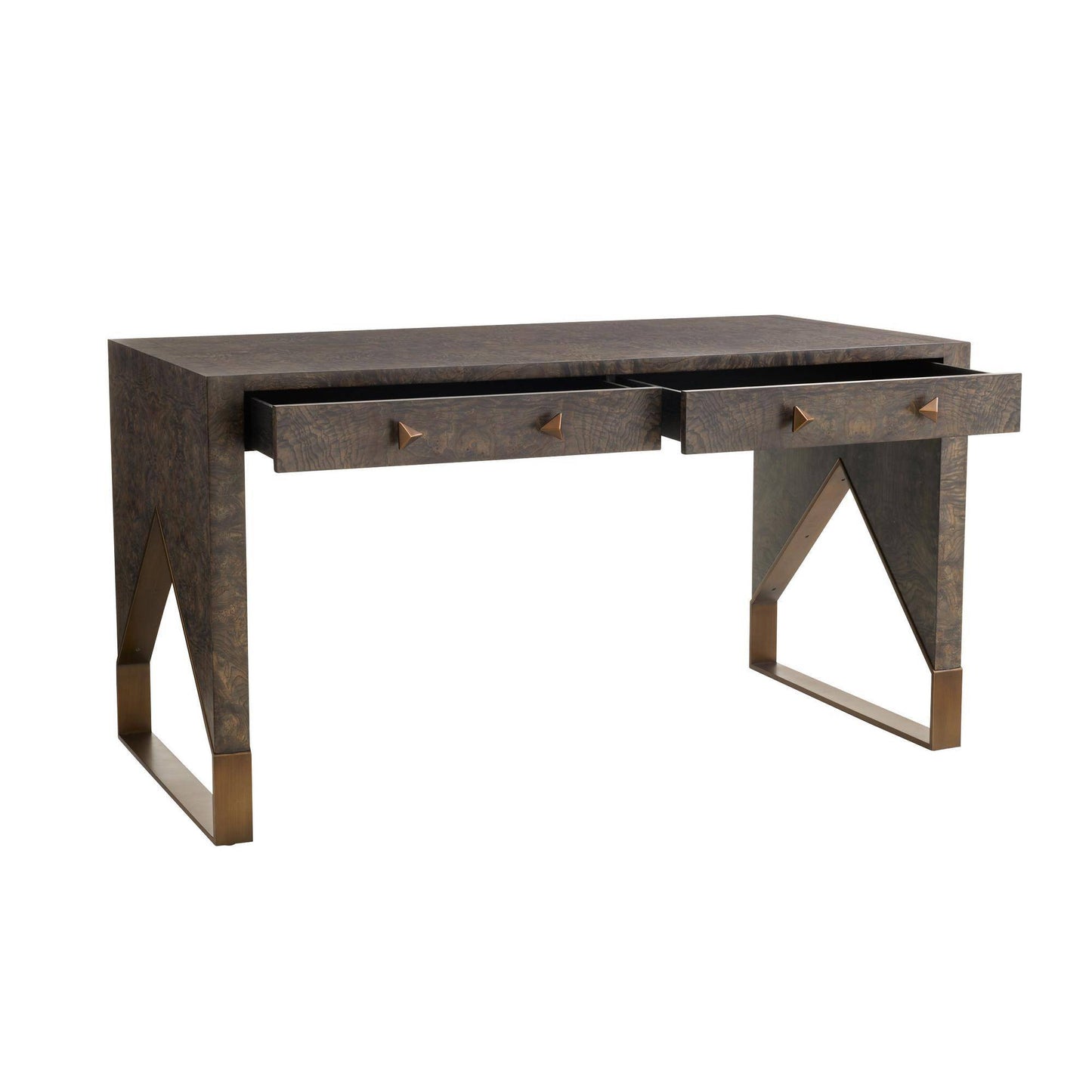 Arteriors Home Jupiter Desk Truffle Burl