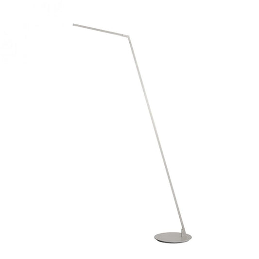 Kuzco Lighting Inc Miter LED Floor Lamp Brushed Nickel