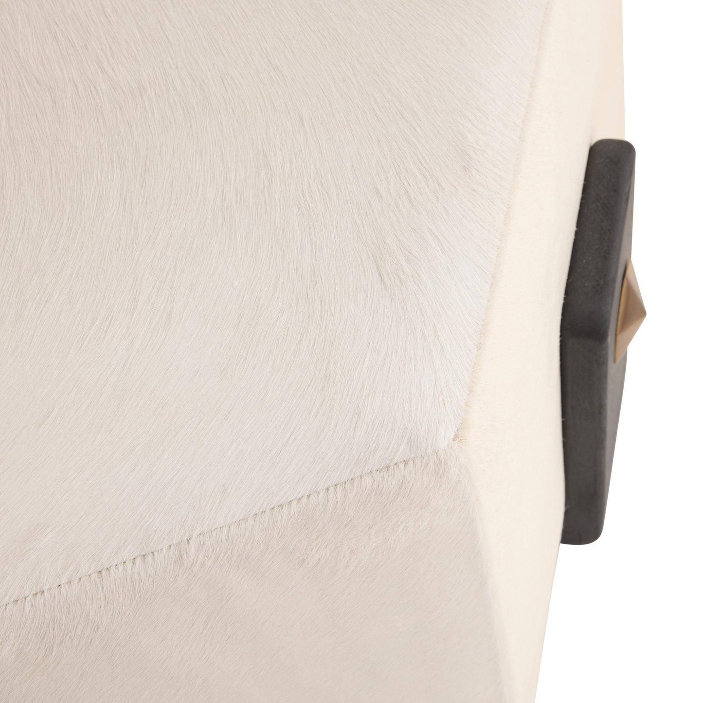 Arteriors Home Ivonne Ottoman White