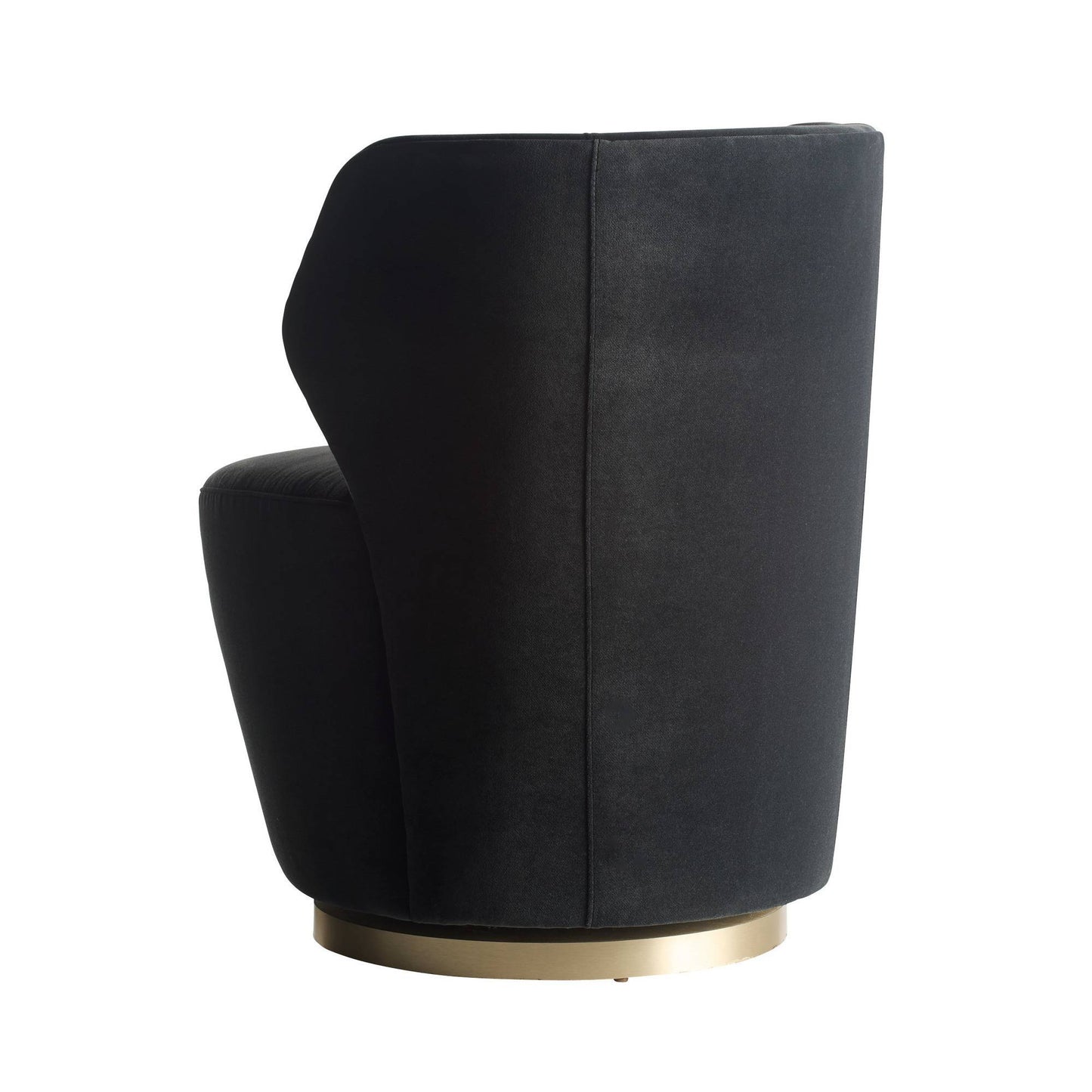 Arteriors Home Poppy Chair Midnight Grey Performance Velvet Midnight Grey