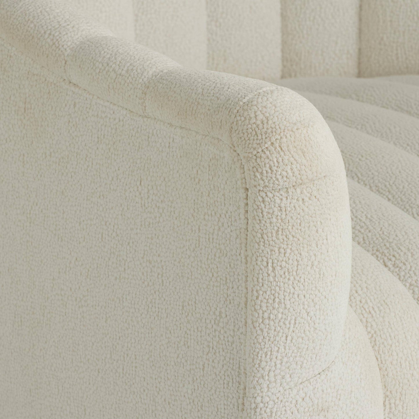 Arteriors Home Springsteen Swivel Chair Snow