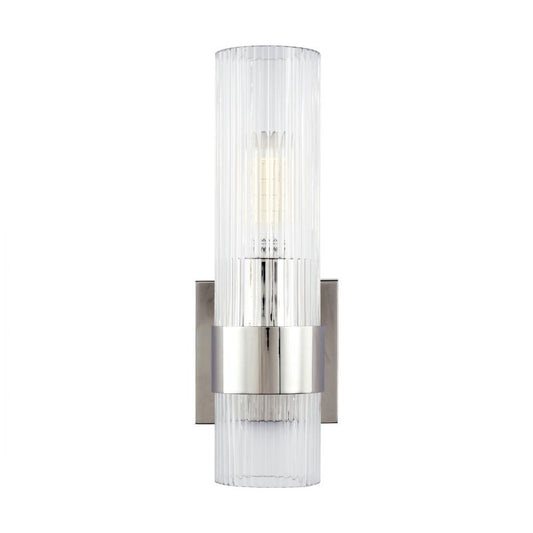 Visual Comfort Studio Geneva Wall Sconce Polished Nickel