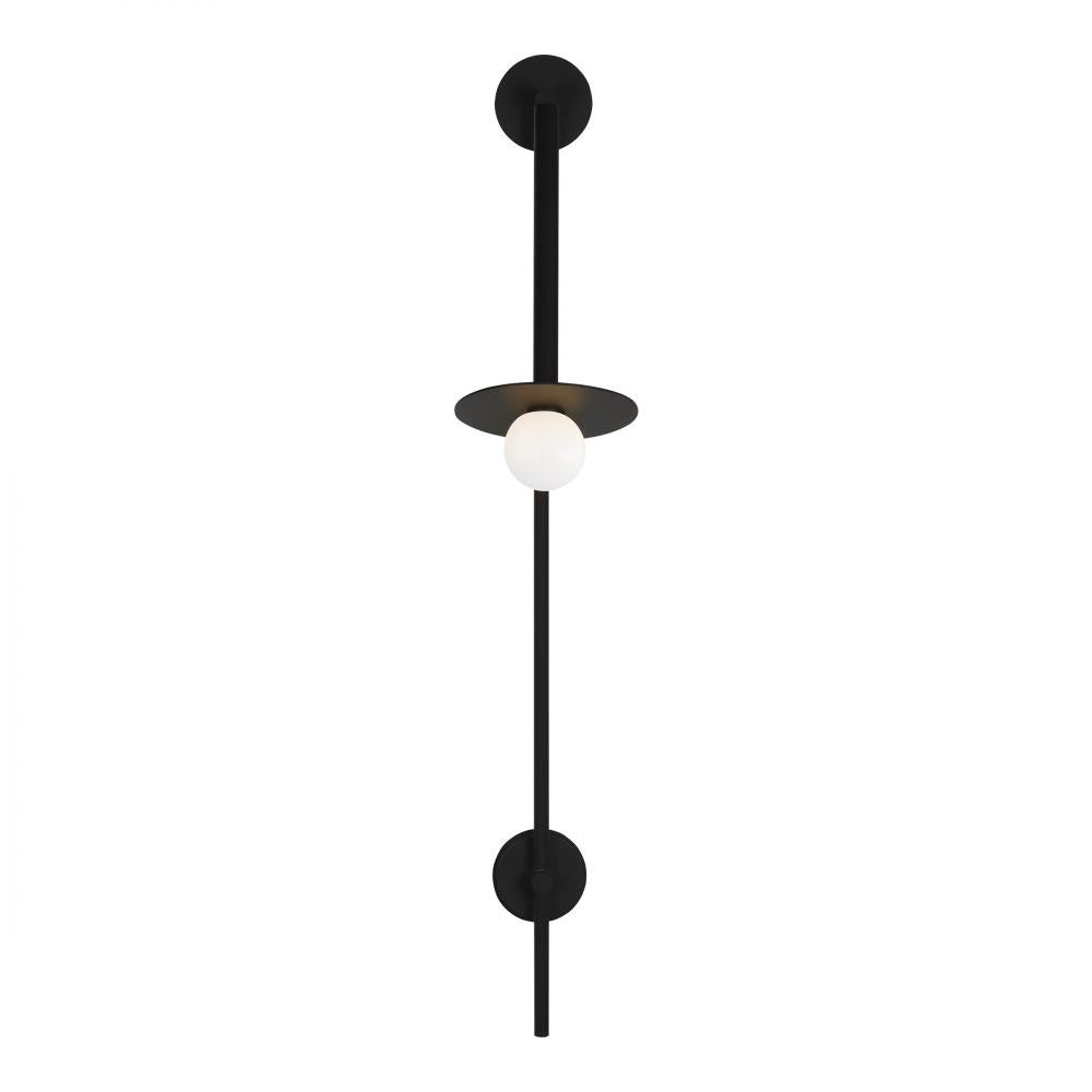 Visual Comfort Studio Nodes Large Pivot Wall Sconce Midnight Black