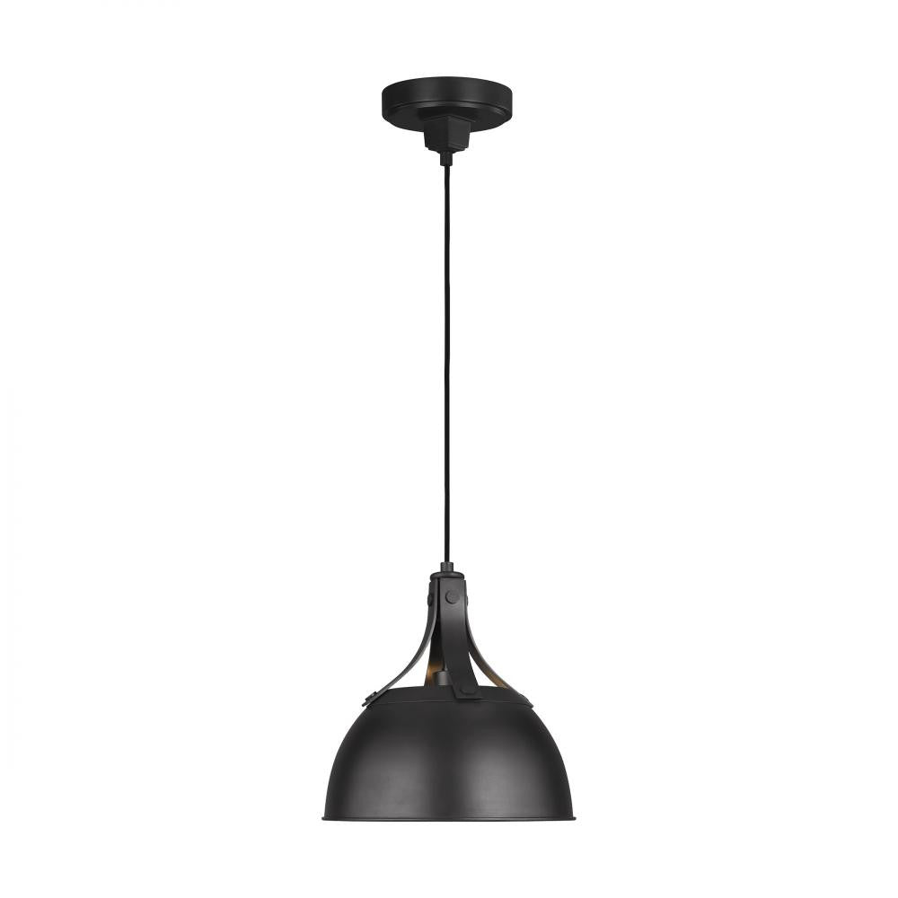 Visual Comfort Studio Logan Small Pendant Aged Iron