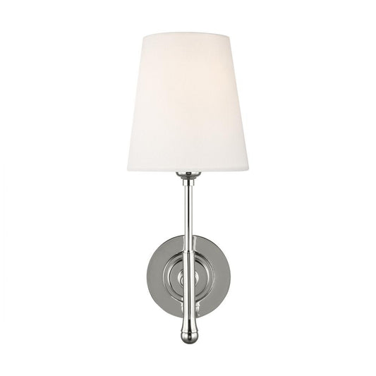 Visual Comfort Studio Capri Wall Sconce Polished Nickel